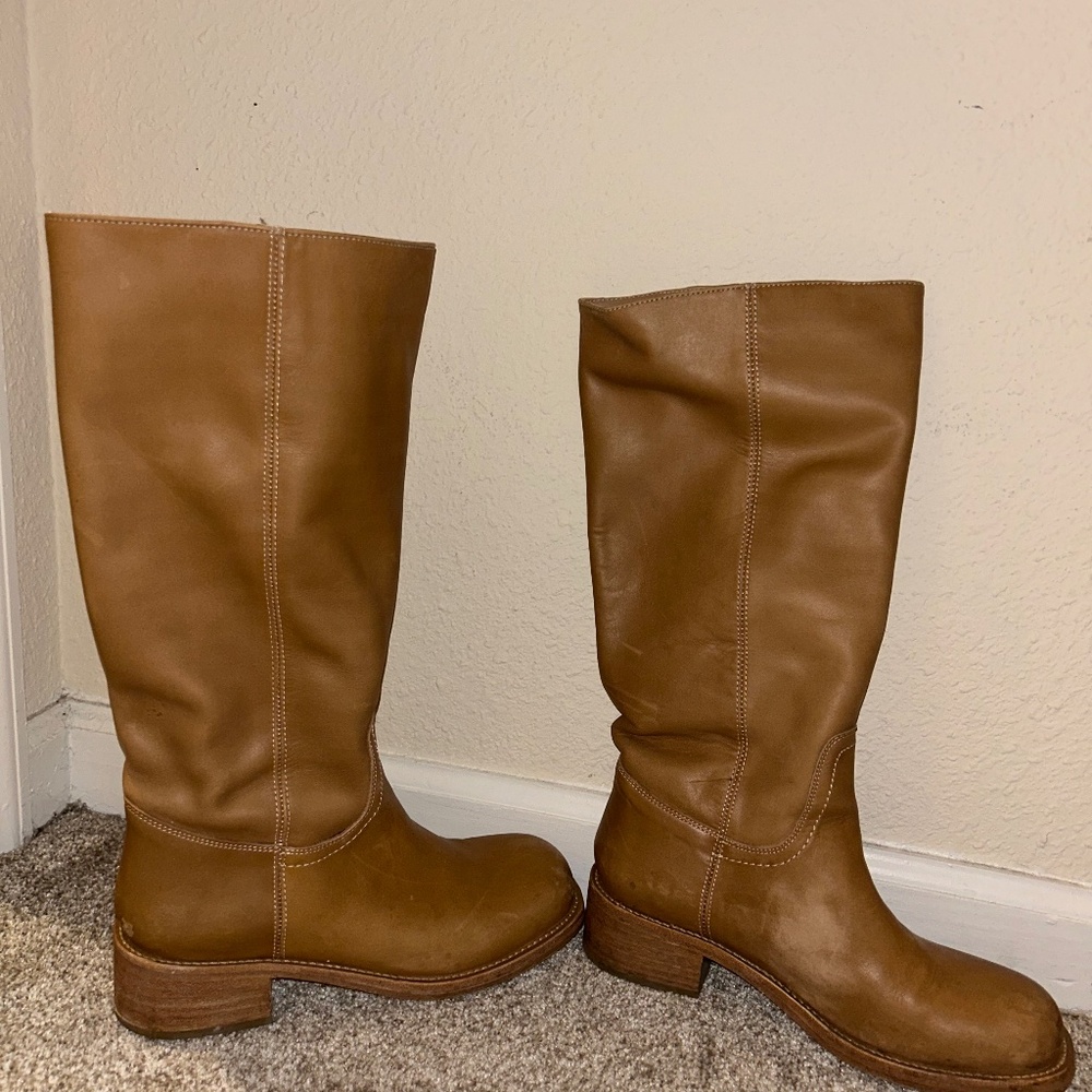 Steve Madden Riggs Banana Leather Boots